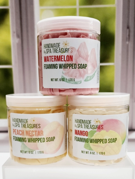 4 oz. Foaming Whipped Soap – Beauty From The Lou